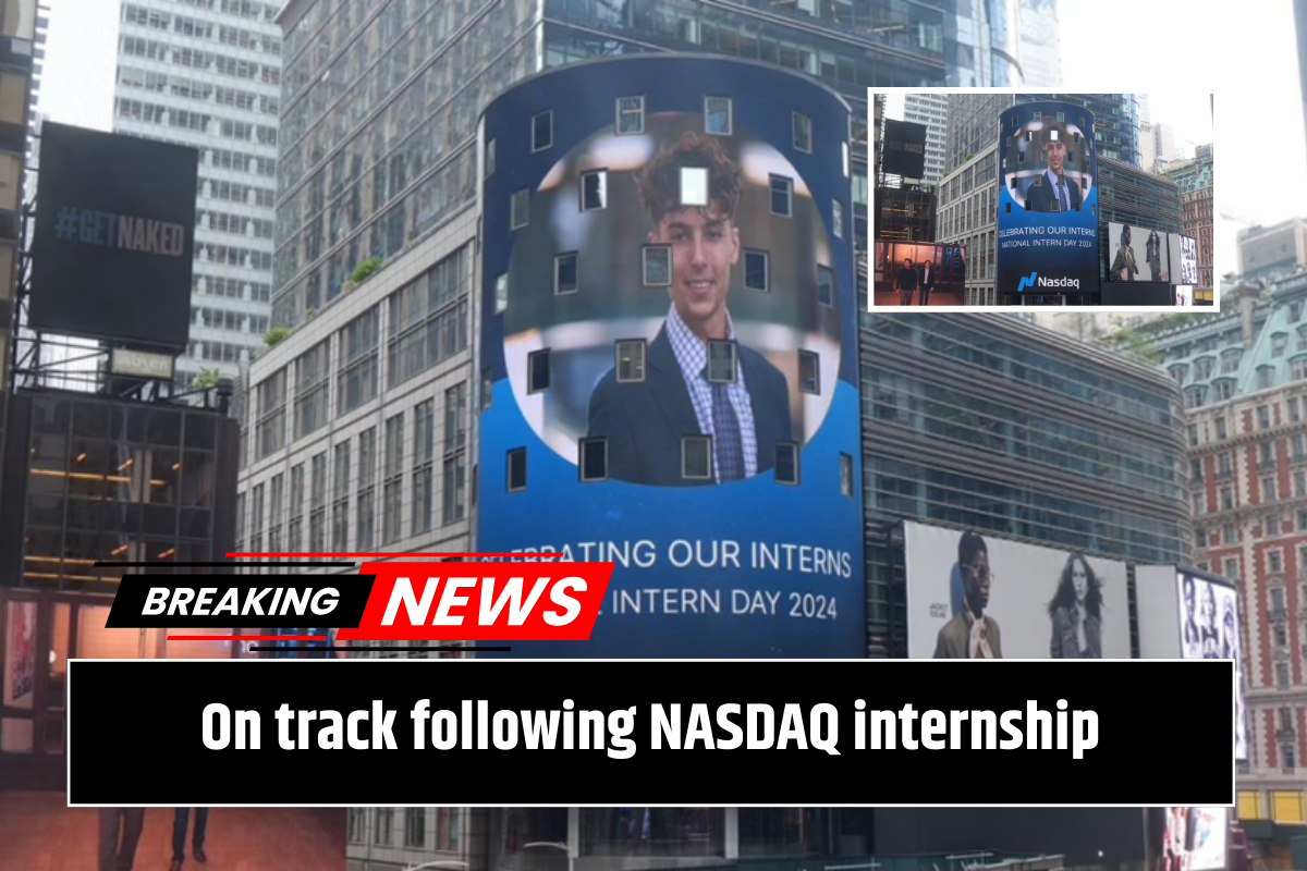 On track following NASDAQ internship