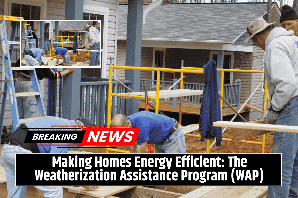 Making Homes Energy Efficient: The Weatherization Assistance Program (WAP)